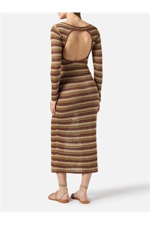 Abito In Maglia Robyn A Righe Lurex MC2 SAINT BARTH | Abito | RYN000100492L
